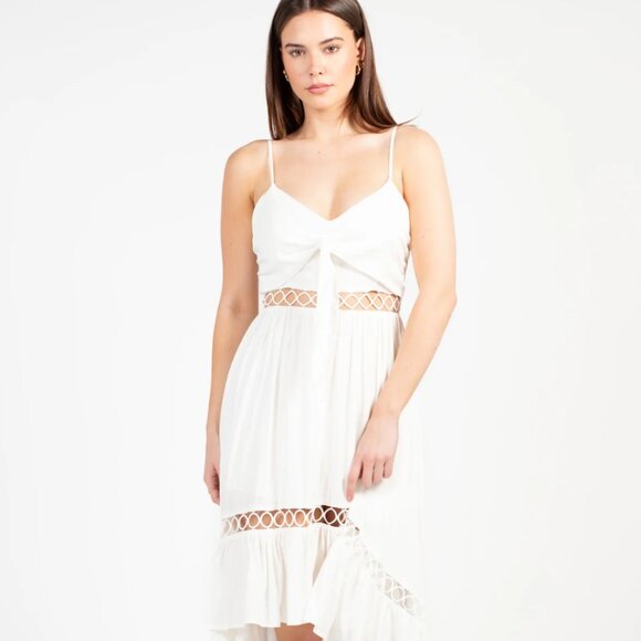 Willa Circle Cut Out Dress - Picture 1 of 4